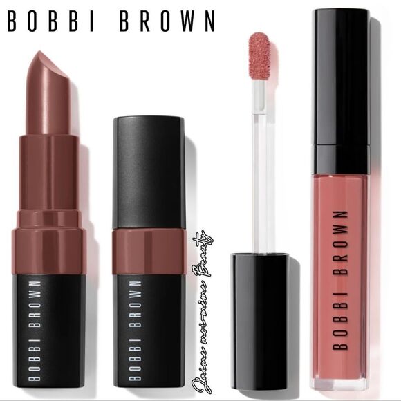 Bobbi Brown Duo -Telluride Crushed Lip Color & Free Spirit Oil Infused Gloss - Picture 1 of 14